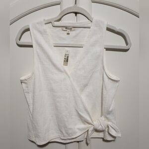 Madewell Wrap Tie Tank Top